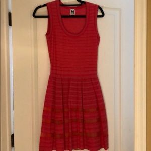 M Missoni pink and coral dress